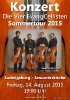 Konzertplakat Ludwigsburg (2015)