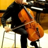 Markus Jung (Violoncello) mit Yasuko Sugimoto-Shestiperov (Klavier) beim Festkonzert der 