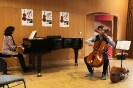 Markus & Violetta Köhn während der Cello- und Kammermusikkurse innerhalb der 