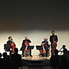 projects4cellos bei ihrem Konzert im Auditorium des Porzellanikon Selb 2022 (Foto: Archiv)